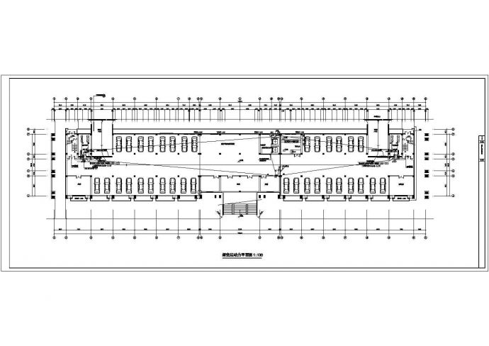 电气设计_某八千平方米五层办公楼电气设计CAD图纸_图1