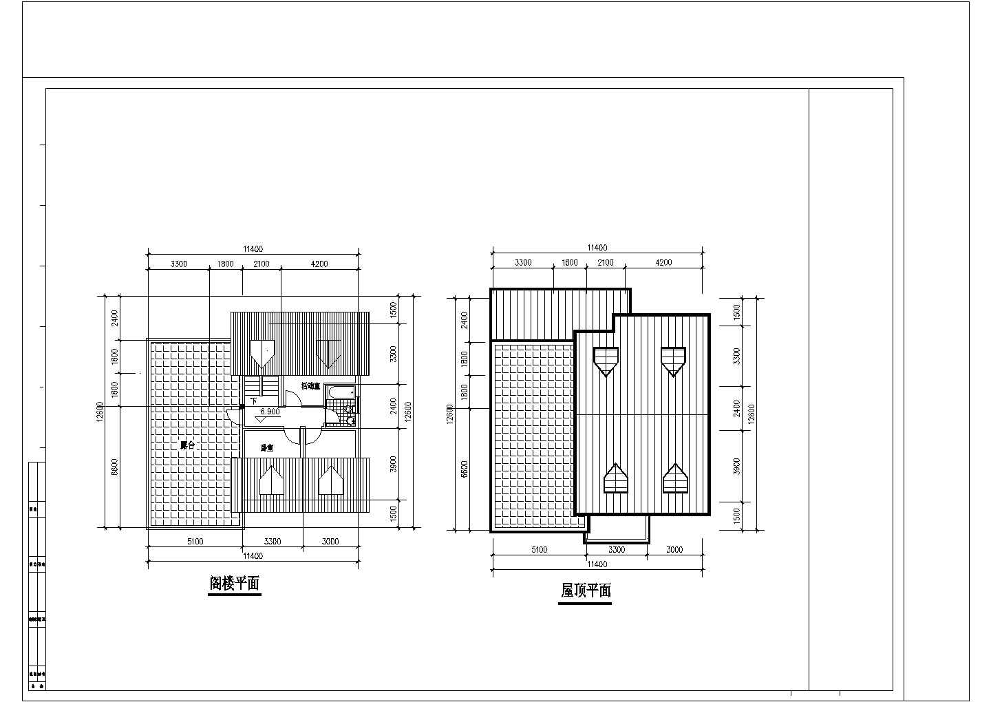 某欧式经典风格多层别墅住宅设计方案CAD图纸