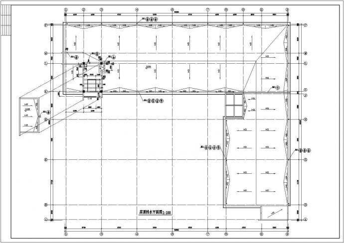 某社区公立小学校建筑总体设计施工方案CAD图纸_图1