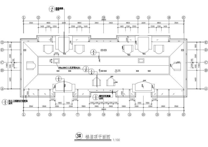 【苏州】某商业区高层住宅楼全套建筑施工设计cad图_图1