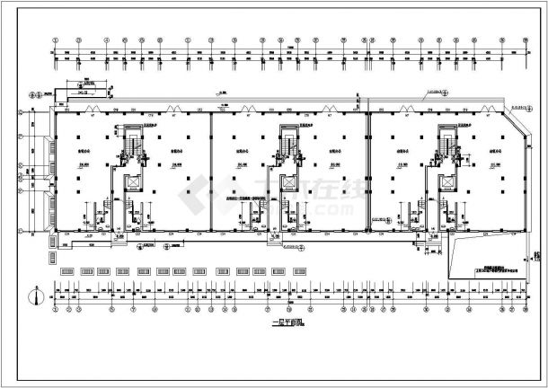 某高校学生公寓设计CAD全套设计建筑方案-图二
