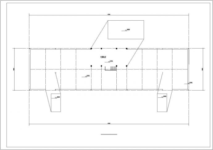 西安市某企业单位11层框架结构办公楼全套平立剖面设计CAD图纸_图1