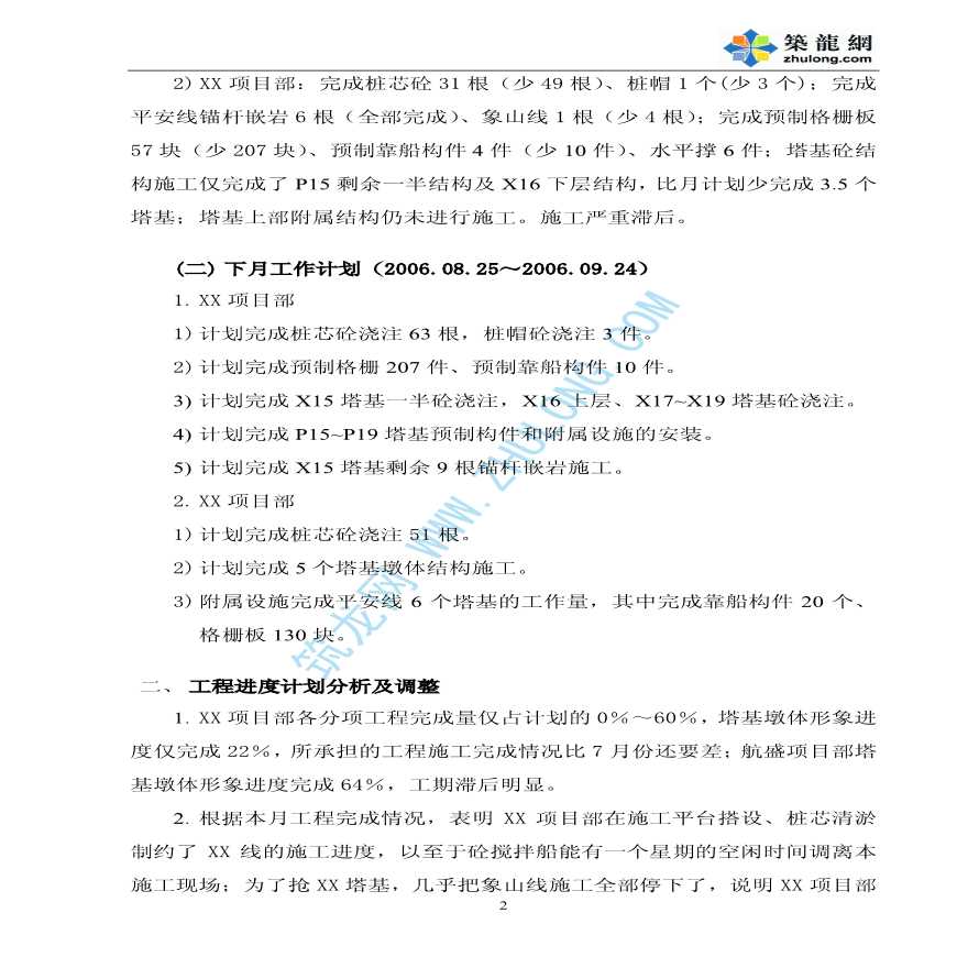  Minutes of monthly meeting of a construction project in Guangdong Province - Figure 2