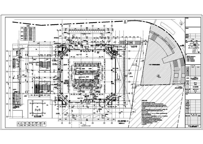 某地块超高层办公楼建筑专业施工图_图1