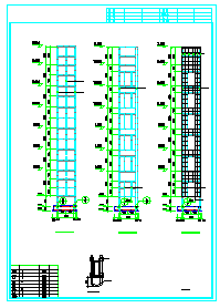 6层钢结构观光电梯（后加）全套共7张图纸-图二