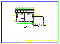 MBR工程工艺设计cad全套图纸-MBR工艺300m3_h污水工程-图二