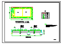 处理规模5M3_d_污水处理系统图纸（厌氧生物膜池加水生植物塘）-图一
