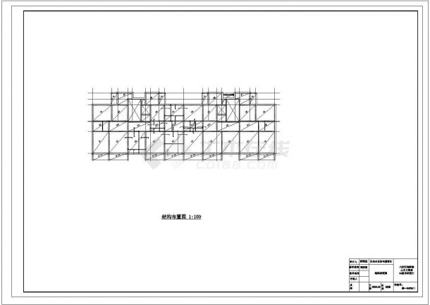 6309平米14层剪力墙结构住宅楼毕业设计（含计算书、含部分建筑、结构图）-图一