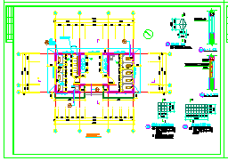 某商业街公共厕所建筑施工图纸-图一