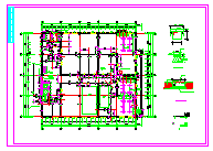 某农大东区食堂建筑CAD设计施工图纸-图二
