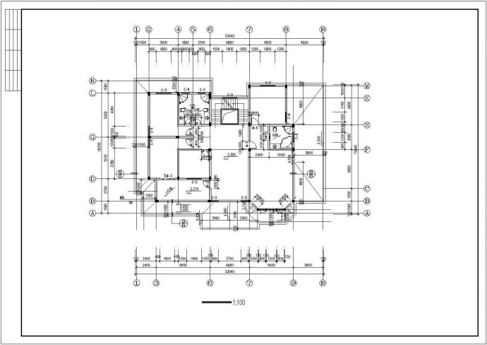 某地区三层框架结构别墅建筑施工图带效果图(设计说明）_图1