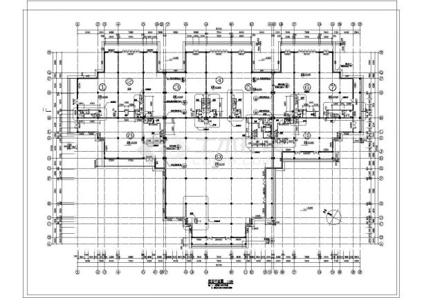 1151平米二层框架结构别墅建筑图纸（含设计说明）-图一