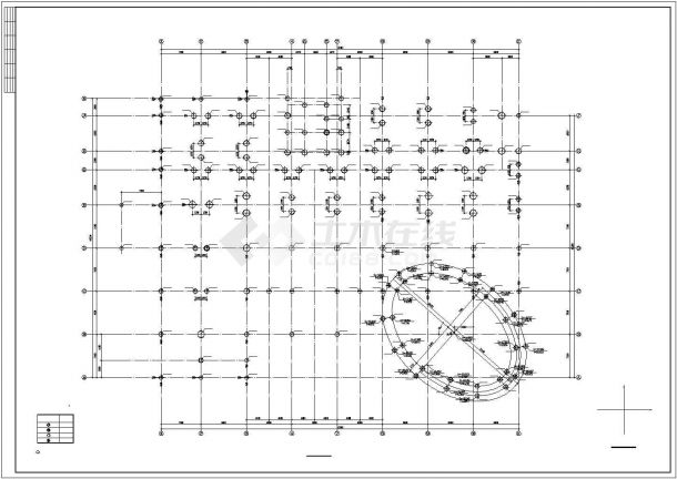某地上十二层框架剪力墙结构住宅楼设计cad全套结构施工图（含设计说明）-图一