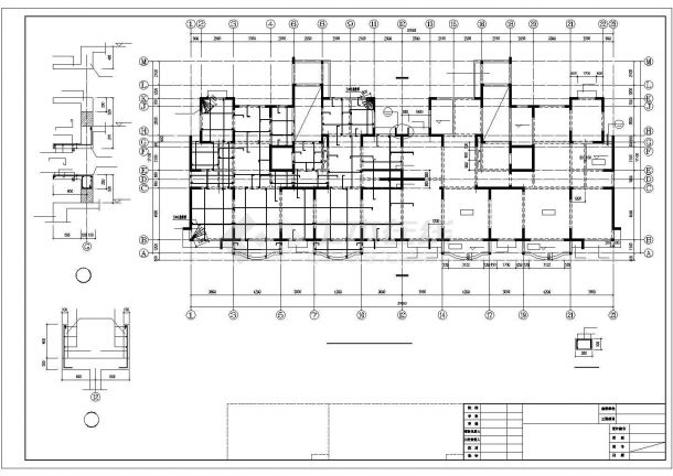 某商业高层办公楼剪力墙结构设计图-图二