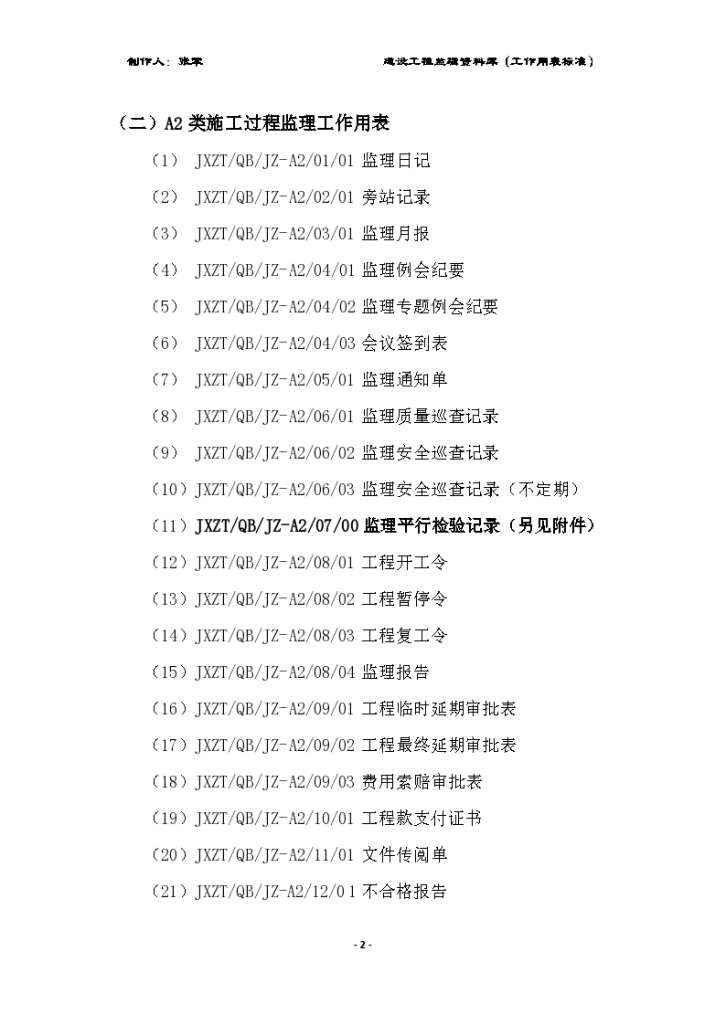 监理单位全过程资料及表格大全工程-图二