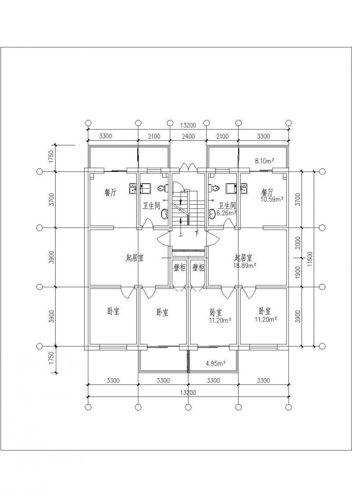苏州某欧式小高层户型住宅楼全套建筑施工设计cad图纸_图1