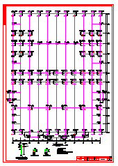 68米跨车市钢结构全套施工图纸（含门式刚架、局部夹层）_图1