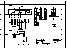 KYN28-12高压开关柜一次系统图纸、二次原理图纸-图二