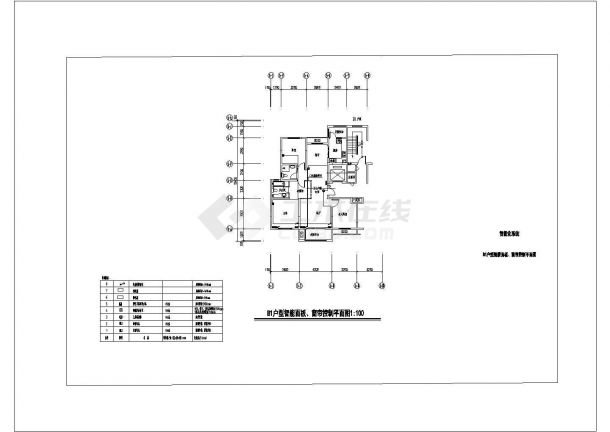 西安某18层剪力墙结构住宅小区电气设计施工图-图二