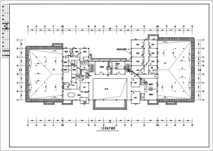 风景区消防系统CAD规划平面图_图1