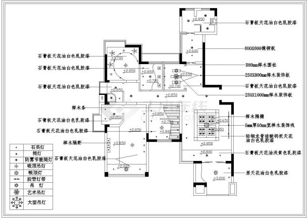 家庭室内设计CAD布置详图-图二