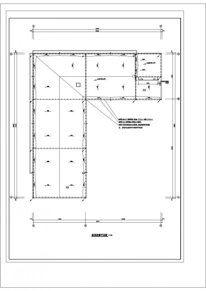 某五层办公楼电气CAD建筑设计施工图_图1
