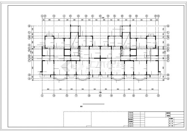 某高层剪力墙结构商业办公楼设计cad全套结构施工图（含设计说明）-图一
