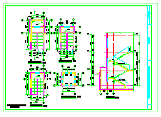 某地2层框架结构简欧式别墅建筑设计施工图纸-图一