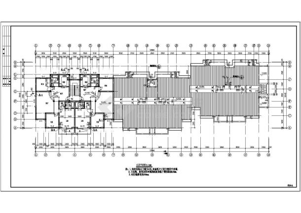 某多层住宅建筑工程CAD图纸-图二