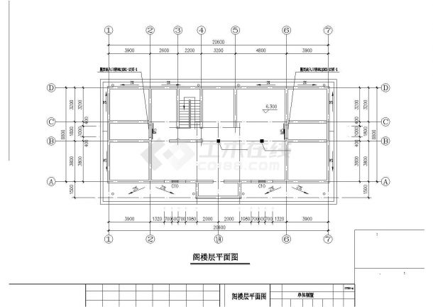 380平米2+1层砖混结构双拼别墅全套建筑设计CAD图纸-图一