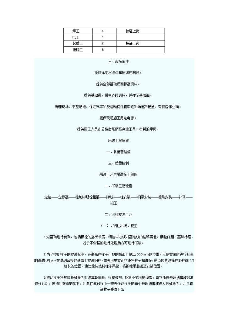 钢结构安装工程详细施工方案-图二