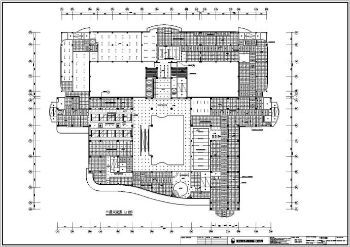 某医疗机构门诊楼建筑设计施工方案CAD图纸_图1