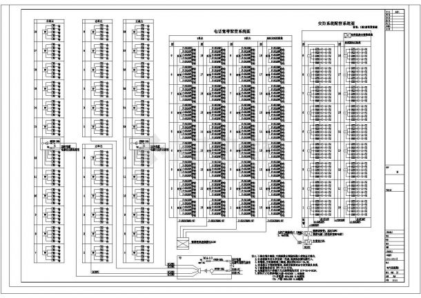 某18层住宅强弱电CAD设计大样系统图-图二