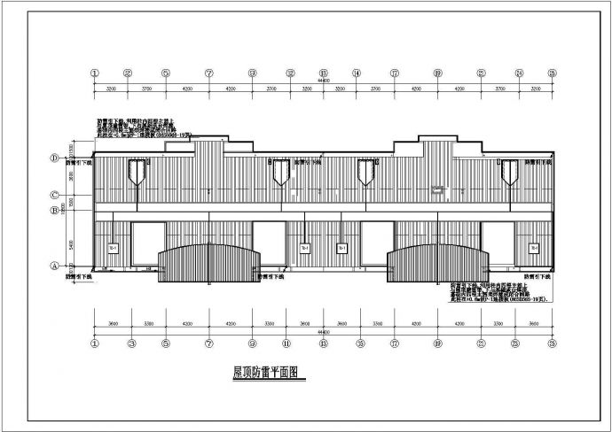 某铂景湾小区多层住宅电气CAD全套设计大样图_图1
