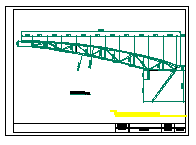 某地空间膜结构体育场看台设计CAD施工图纸-图二