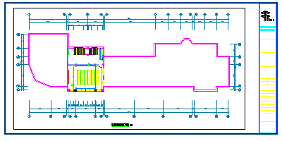 某地区四层学校幼儿园电气cad设计施工图图纸_图1