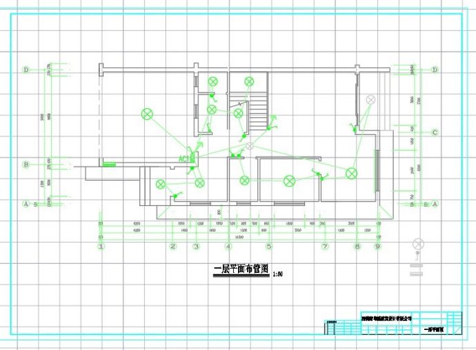 某地区三层独栋框架结构别墅建筑设计CAD图(设计说明）_图1