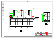 某公司一体化净水处理器详细制造cad图纸_图1
