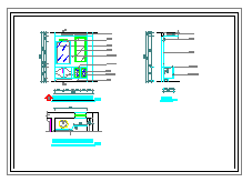 某三层现代别墅装修全套cad设计施工图纸_图1