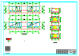 某五层框架结构中医院门诊楼结构施工图纸-图二