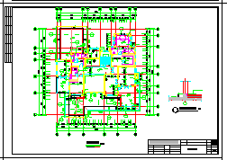 某小区六层框架结构住宅楼建筑设计cad施工图纸-图一