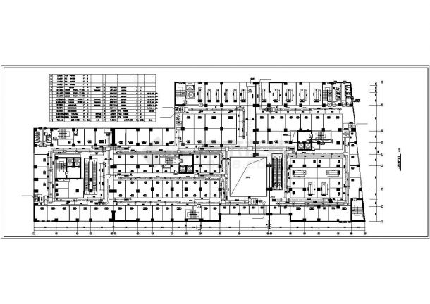 [广西]商业广场商住楼空调通风防排烟系统设计施工图（中央集中式空调）-图一
