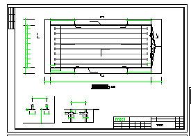某学校游泳池建筑设计施工图纸（含结构及给排水）-图一