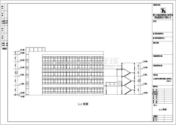 辽宁省某市重点中学实验楼整体装修设计CAD图纸-图二