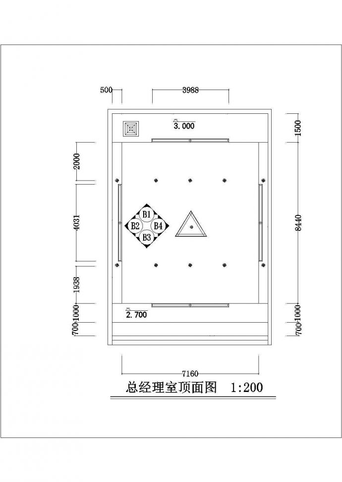 深圳某办公大厦IT办公空间整体装饰设计CAD图纸_图1