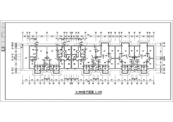 沈阳市某多层住宅建筑施工全套CAD图纸_图1