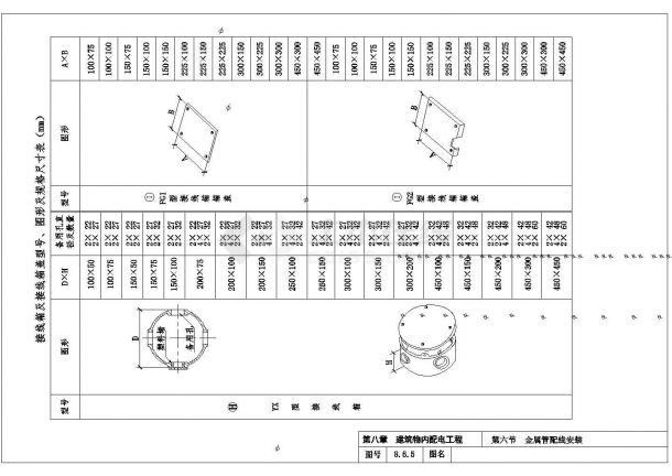 某10KV变电所CAD全套详细金属管配线-图二