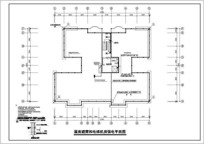 某小高层住宅电气CAD设计详细全套图_图1