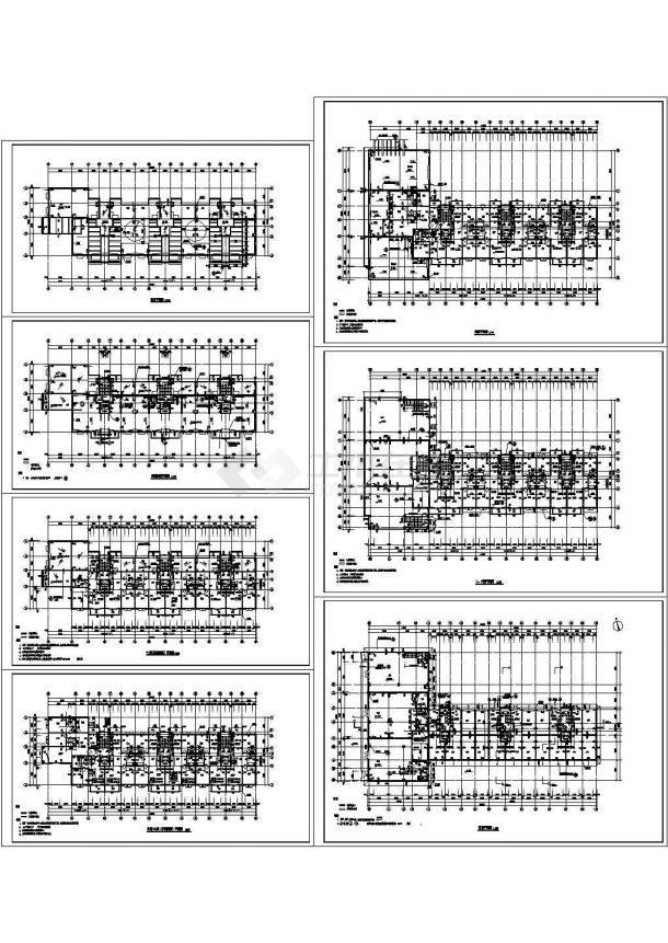 高层住宅建筑图cad图纸-图一