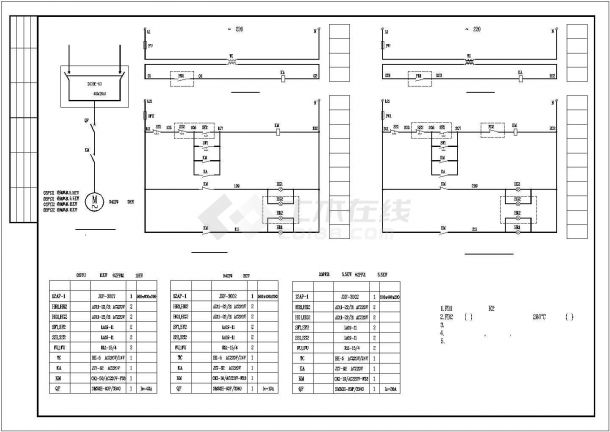 某高层住宅电气系统CAD图纸设计方案-图一
